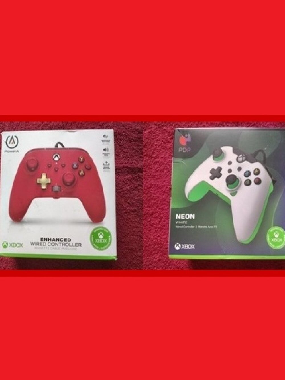 PDP & PowerA Xbox controllers (wired) FOR SALE!